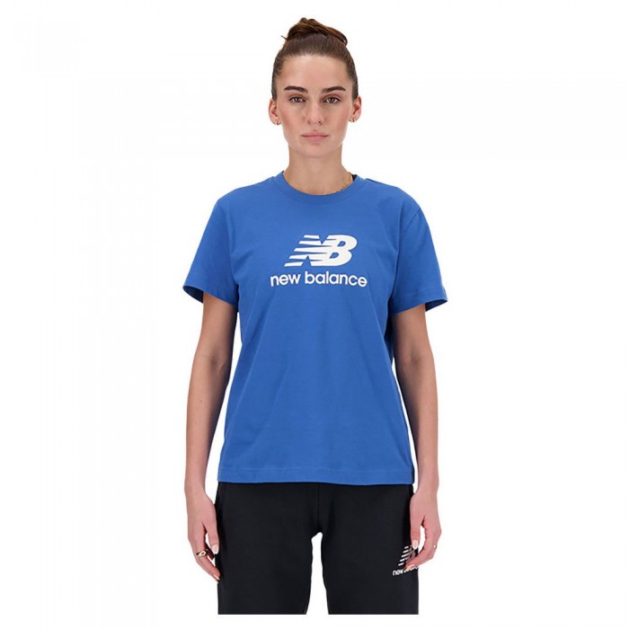 [해외]뉴발란스 티셔츠 Sport Essentials 로고 140541757 Blue Agate