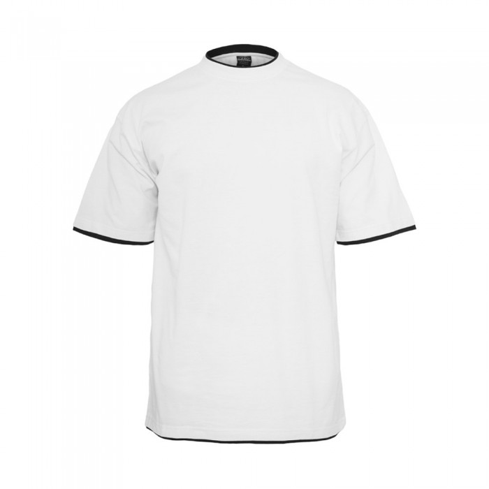 [해외]URBAN CLASSICS 티셔츠 키 큰 계약 138514361 White / Black