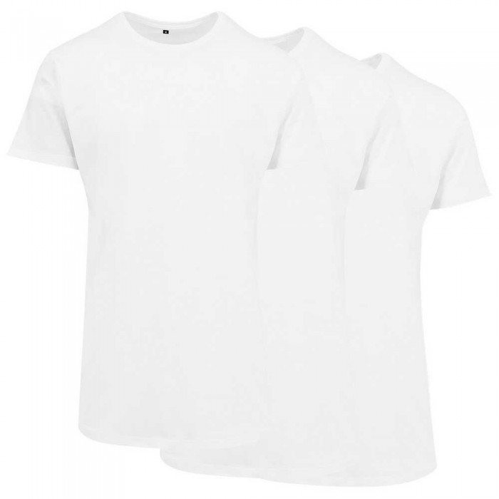 [해외]BUILD YOUR BRAND BY028A 긴팔 티셔츠 3 단위 140308229 White / White / White