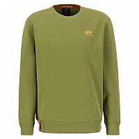 [해외]알파 인더스트리 스웨트 셔츠 Basic Small 로고 140589323 Moss Green