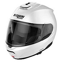 [해외]놀란 모듈러 헬멧 N100-6 Classic N-COM 9140469160 Metal White