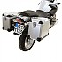 [해외]투라텍 ZEGA PRO 38L+45L Anodized Aluminium Without Lock BMW R1200GS 2012 사이드 케이스 세트 9140513041 Aluminium