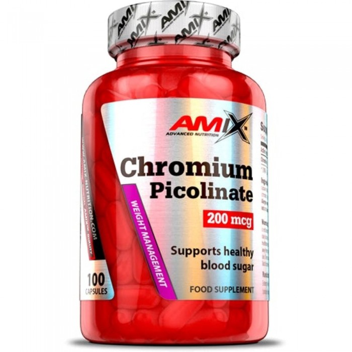 [해외]AMIX 탄산수 Chromium Picolinate 100 단위 6139114208 Uncolor