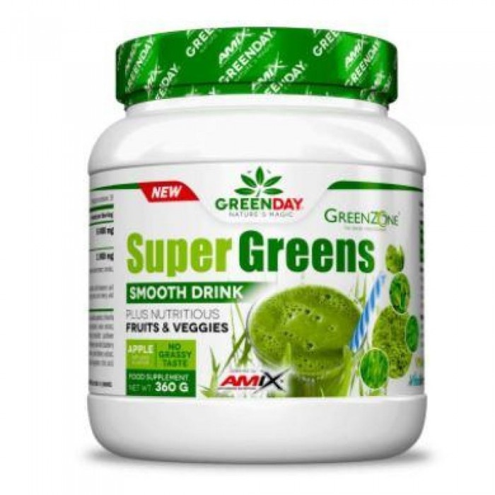 [해외]AMIX 부드러운 음료 Super Greens 360G 6139114215 Uncolor