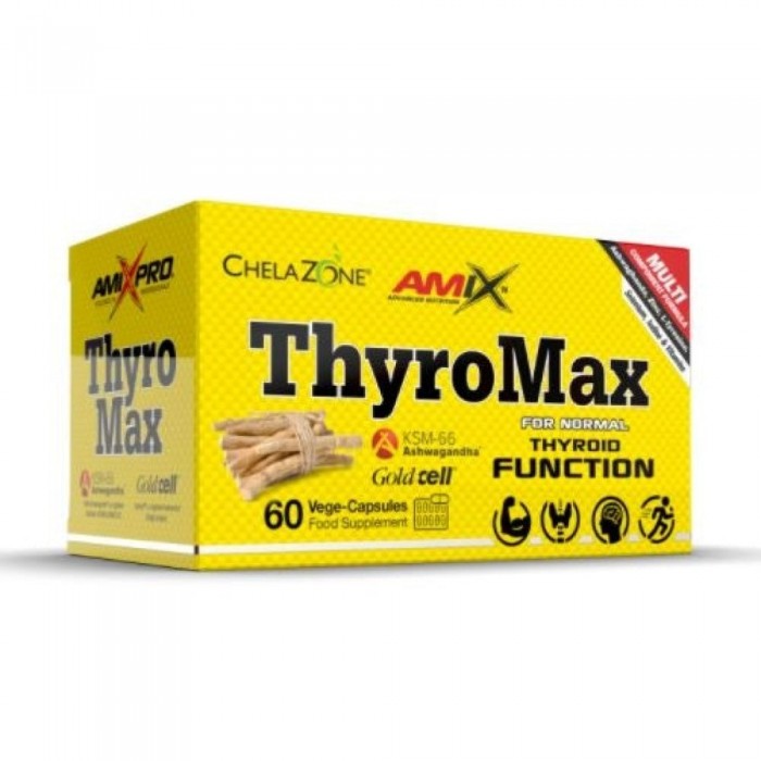 [해외]AMIX 비타민 Thyromax 60 단위 6139114261 Uncolor