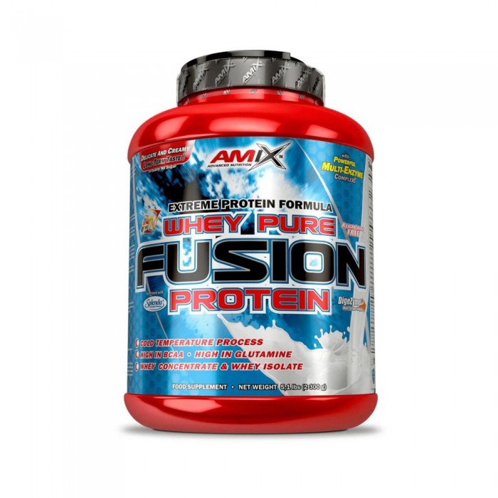 [해외]AMIX 단백질 바나나 Whey Pure Fusion 2.3kg 6139115056 Uncolor