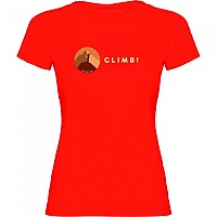 [해외]KRUSKIS Climb! 반팔 티셔츠 4140613717 Red