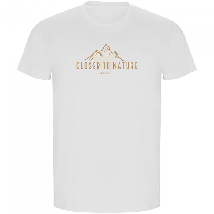 [해외]KRUSKIS Closer To Nature 에코 반팔 티셔츠 4140613733 White