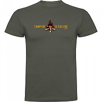 [해외]KRUSKIS Campfire Is Calling 반팔 티셔츠 4140613592 Dark Army Green