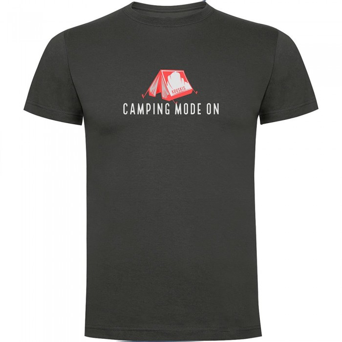 [해외]KRUSKIS Camping Mode On 반팔 티셔츠 4140613622 Dark Grey