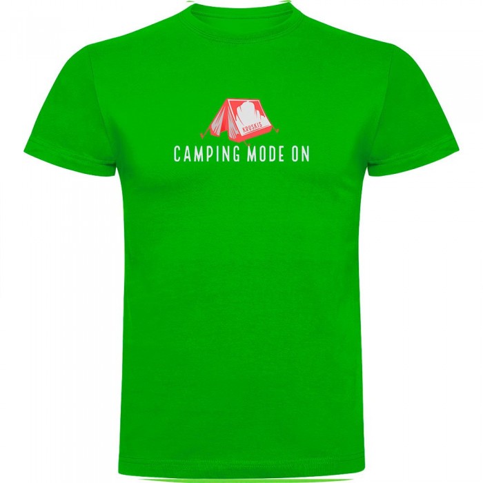 [해외]KRUSKIS Camping Mode On 반팔 티셔츠 4140613625 Green