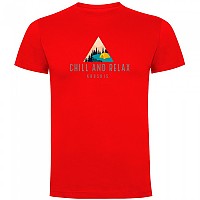 [해외]KRUSKIS Chill And Relax 반팔 티셔츠 4140613687 Red