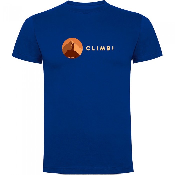 [해외]KRUSKIS Climb! 반팔 티셔츠 4140613718 Royal Blue