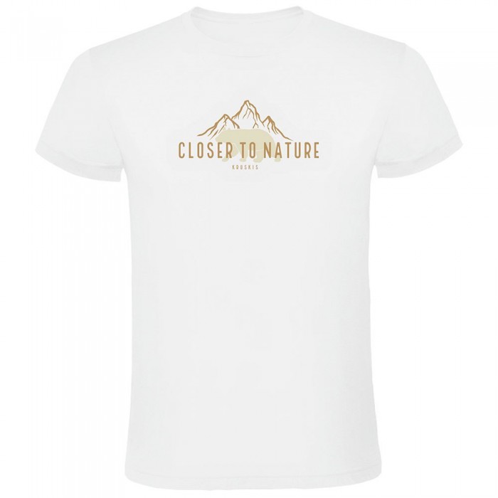 [해외]KRUSKIS Closer To Nature 반팔 티셔츠 4140613749 White