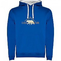 [해외]KRUSKIS 투 컬러 후디 Closer To Nature 4140613756 Royal Blue / White