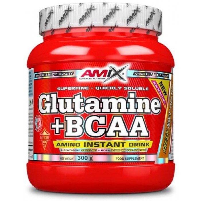 [해외]AMIX 아미노산 Gutamine/BCAA 300g 파인애플 분말 12139266040 Uncolor