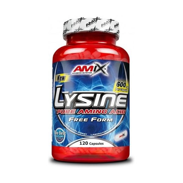 [해외]AMIX Lysine 600mg 120 단위 12139573601 White