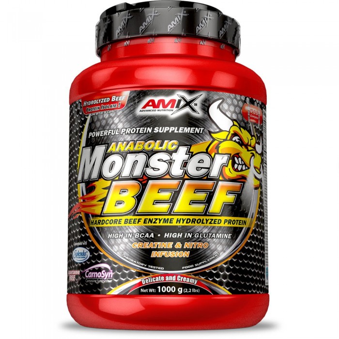 [해외]AMIX 단백질 초콜릿 Monster Beef 1kg 12140502746 Red
