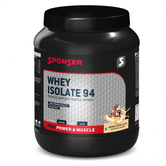 [해외]SPONSER SPORT FOOD 카페라떼 단백질 파우더 Whey Isolate 94 850g 12140562370 Multicolor