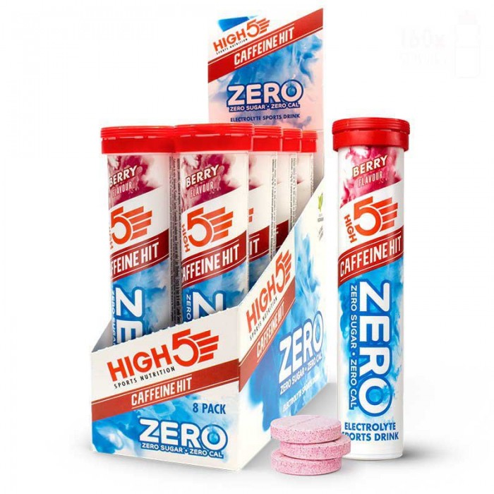 [해외]HIGH5 정제 상자 Zero Caffeine Hit 8 엑스 20 단위 상자 말린 씨앗 12140595029 White / Blue