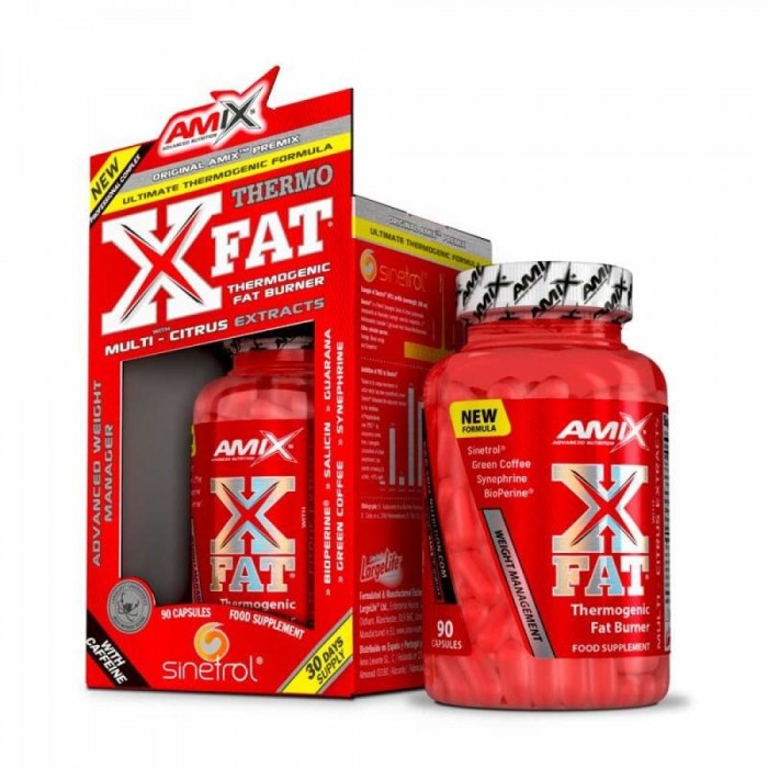 [해외]AMIX X Fat Thermogenic Fat Burner 90 단위 7139114505 Uncolor