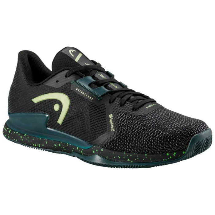 [해외]헤드 RACKET 클레이 신발 Sprint 프로 3.5 SF Clay 12140188130 Black / Forest Green
