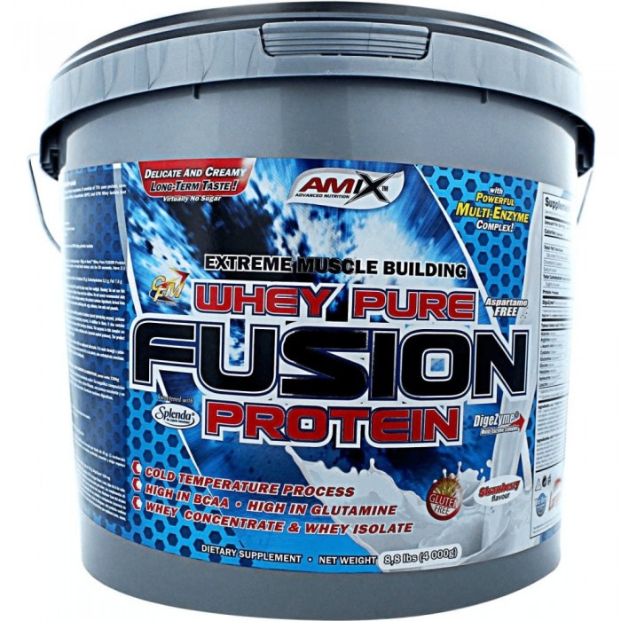 [해외]AMIX 단백질 비스킷 Whey Pure Fusion 4kg 7139115250 Uncolor