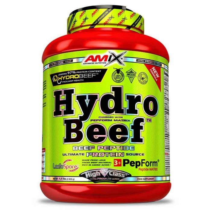 [해외]AMIX 단백질 Hydrobeef 프로tein 2kg 7140502707 Red