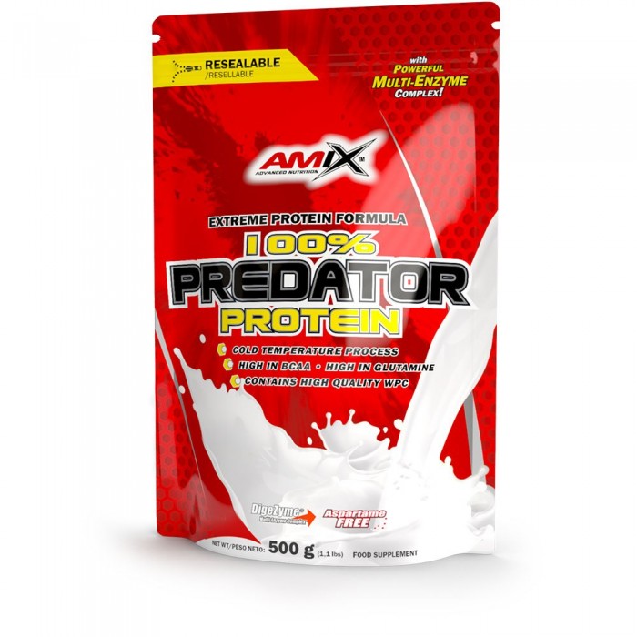 [해외]AMIX 유청 단백질 초콜릿 Predator 500gr 7140502767 Red