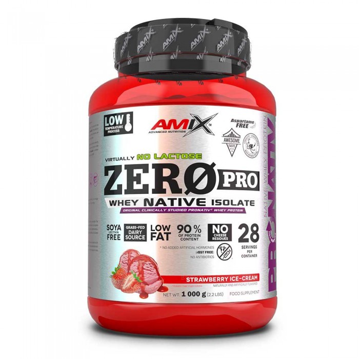 [해외]AMIX 단백질 딸기 Zero프로 2kg 7140502802 Red