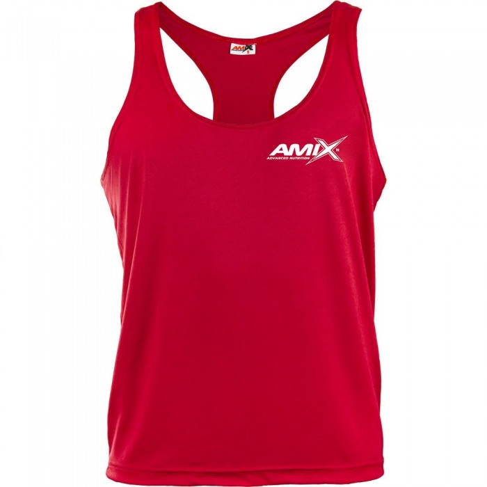 [해외]AMIX 9043 민소매 티셔츠 7140502785 Red