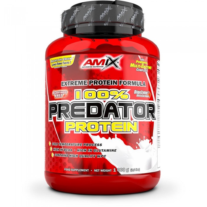 [해외]AMIX 유청 단백질 바나나 Predator 1kg 1140502760 Red