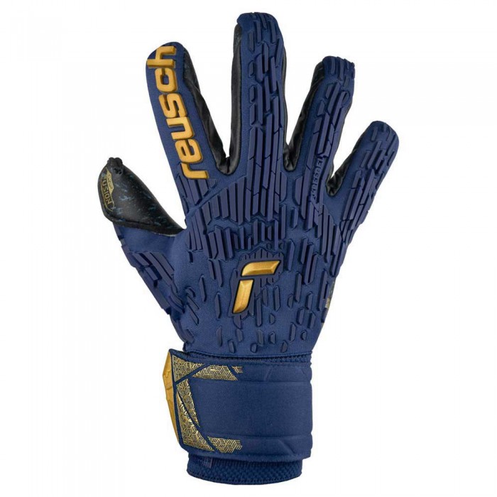[해외]로이쉬 골키퍼 장갑 Attrakt Freegel Fusion Goaliator 3140516156 Premium Blue / Gold / Black