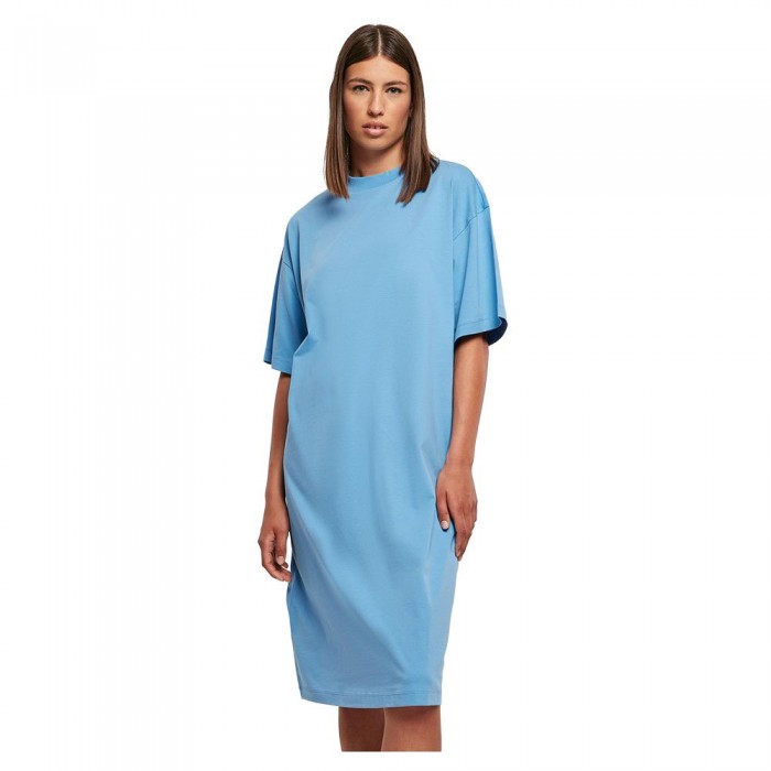 [해외]URBAN CLASSICS 반팔 짧은 드레스 Organic Oversized 139829804 Horizon Blue