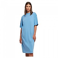 [해외]URBAN CLASSICS 반팔 짧은 드레스 Organic Oversized 139829804 Horizon Blue