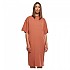[해외]URBAN CLASSICS 반팔 짧은 드레스 Organic Oversized 139829805 Terracotta