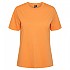 [해외]PIECES Ria Solid 반팔 티셔츠 140297755 Tangerine