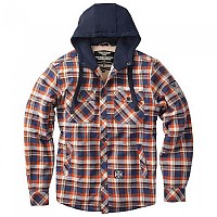 [해외]WEST COAST CHOPPERS 재킷 Sherpa 라인d Flannel 9139488805 Brown / Orange