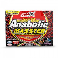 [해외]AMIX 탄수화물 및 단백질 단일 복용량 초콜릿 Anabolic Masster 50gr 6140502658 Red / Black
