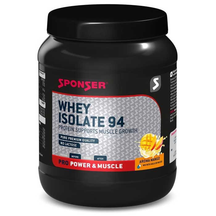 [해외]SPONSER SPORT FOOD 단백질 파우더 Whey Isolate 94 Mango 425g 6140562374 Multicolor