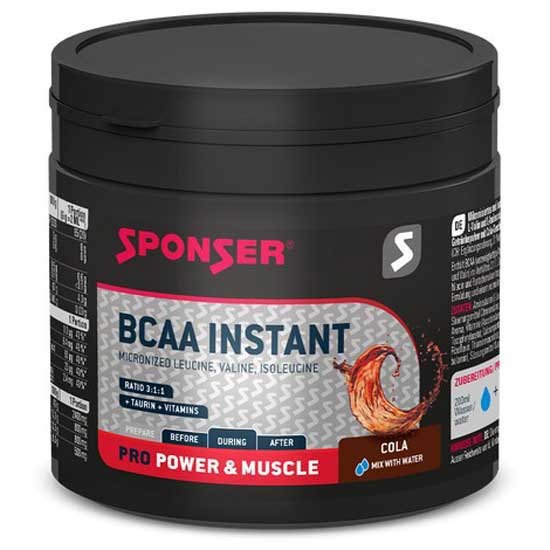 [해외]SPONSER SPORT FOOD 마시다 BCAA Instant 200g Cola 4140562289 Multicolor