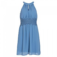 [해외]VILA 민소매 짧은 드레스 Milina 140238058 Coronet Blue / Detail Elastic