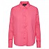 [해외]PIECES 긴 소매 셔츠 Tanne Loose Fit 140297787 Hot Pink