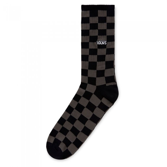 [해외]반스 크루 양말 Checkerboard 140603262 Black / Charcoal