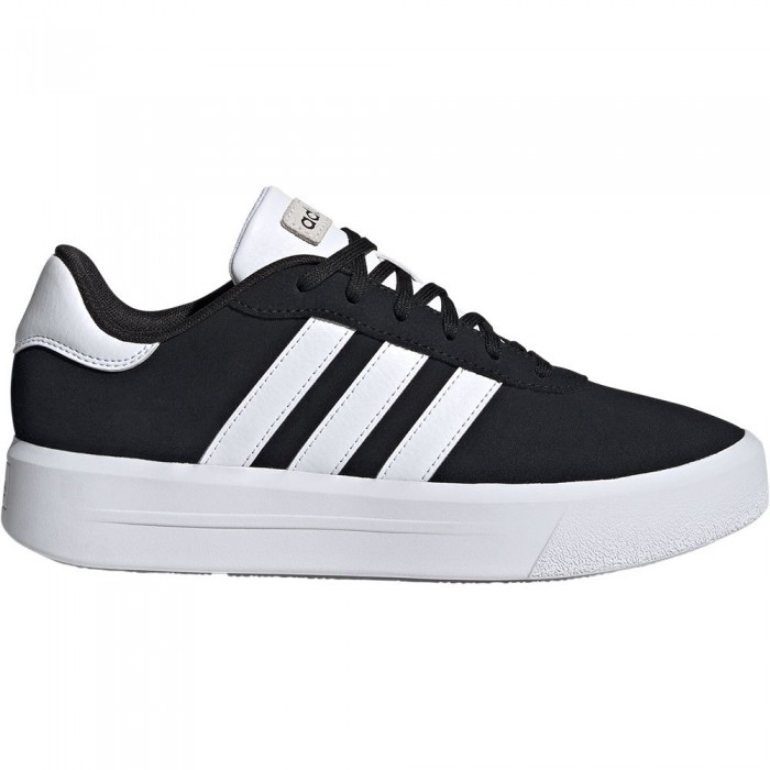 [해외]아디다스 Court Platform Suede 운동화 140552007 Core Black / Ftwr White / Ftwr White