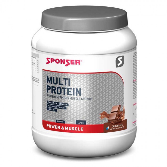 [해외]SPONSER SPORT FOOD 마시다 Multi 프로tein Chocolate 850g 7140562342 Multicolor