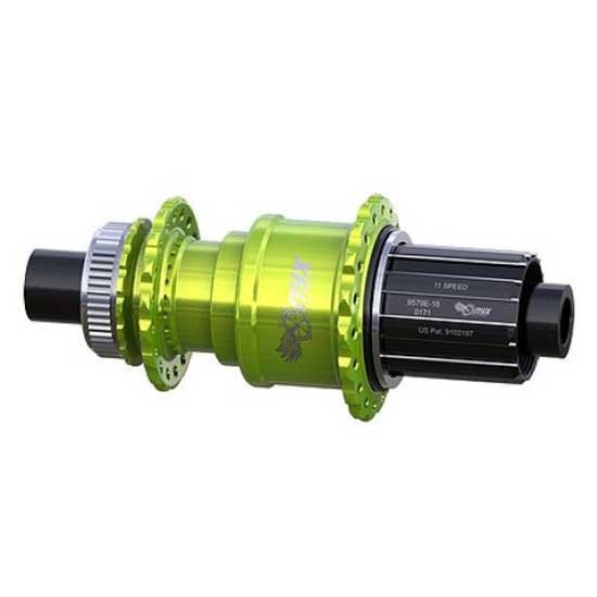 [해외]ONYX Vesper MTB CL HG11 Thru-Axle 뒷 허브 1140586312 Antifreeze Green