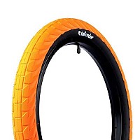 [해외]TALL ORDER Wallride 100 PSI 20´´ x 2.35 단단한 도시용 타이어 1140596786 Orange / Black