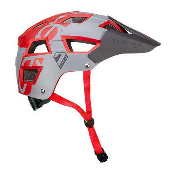 [해외]7IDP M5 MTB 헬멧 1140562154 Grey / Metallic Dark Red
