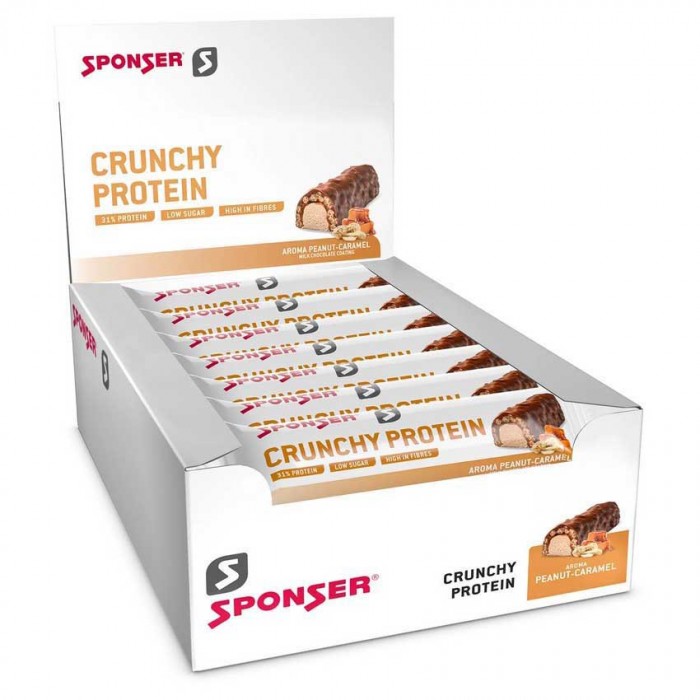 [해외]SPONSER SPORT FOOD 캔디 에너지바 박스 프로tein Crunchy 50g Amendoim 12 단위 14140562357 Multicolor
